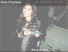 Tablet Screenshot of ninachantele.com